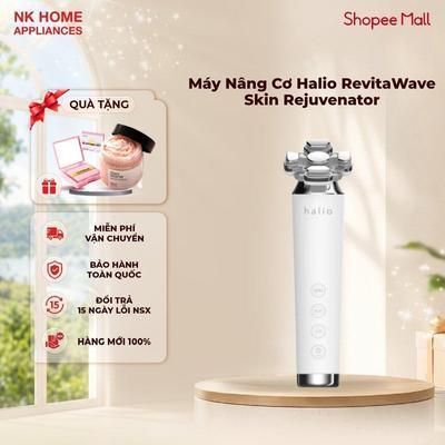 Máy Nâng Cơ, Giảm Mỡ Mặt & Trẻ Hoá Da Kết Hợp Ánh Sáng Sinh Học Halio RevitaWave Skin Rejuvenator
