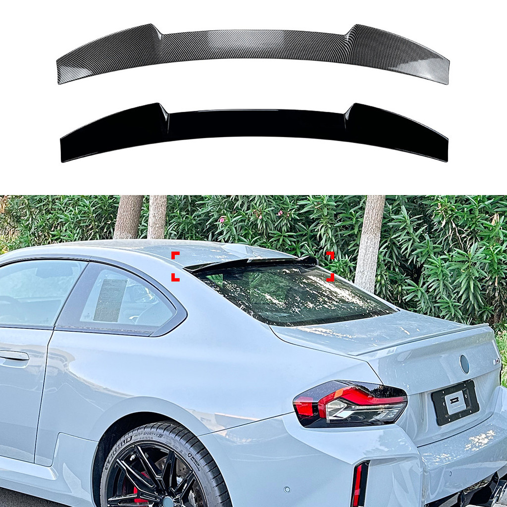 Thích hợp cho BMW 2 Series G42 G87 Coupe M240 M2 2022 + Sửa đổi ngoại thất cánh lướt gió phía trên