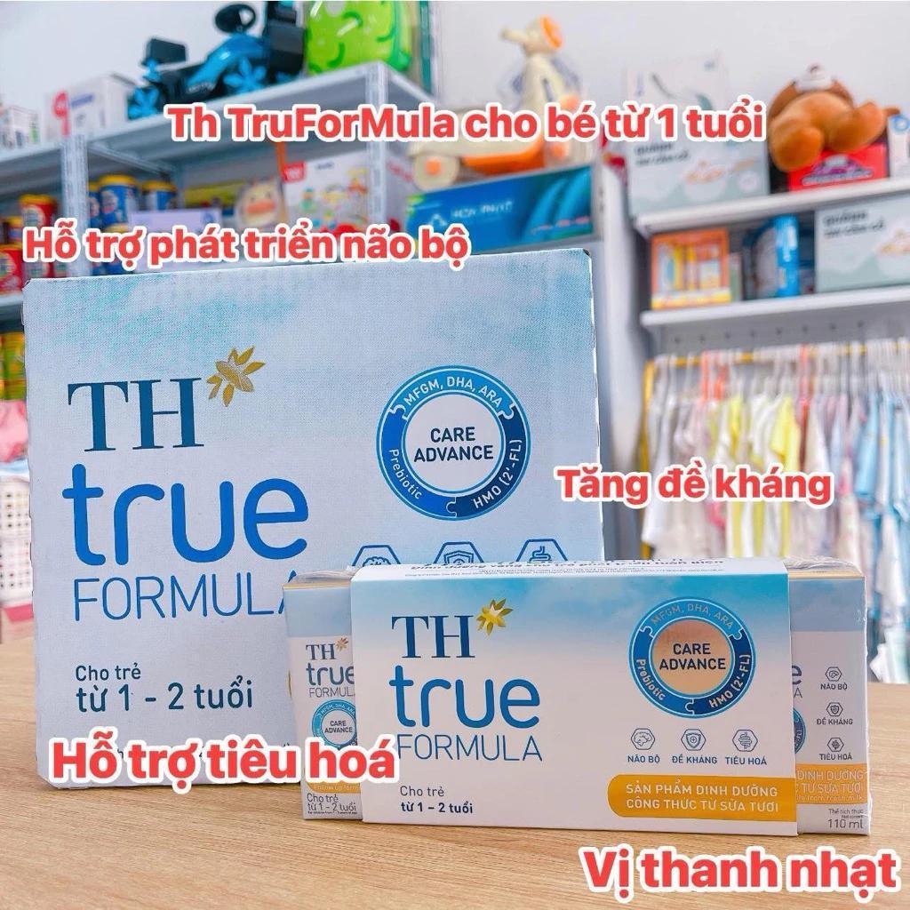 Combo 2 Thùng Sữa tươi công thức TH True Milk Formula 110ml thùng/24 hộp Date luôn mới.