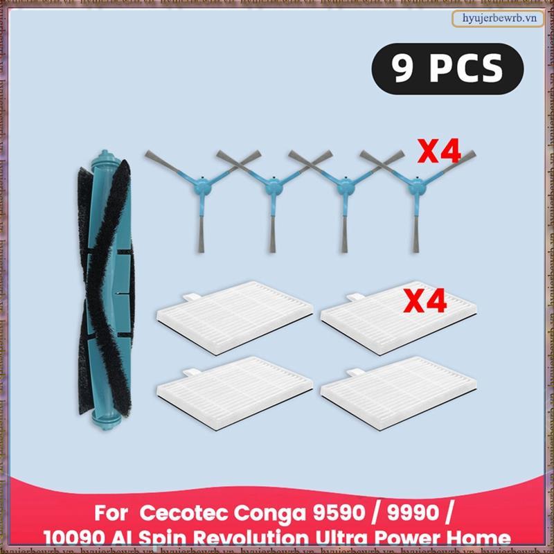 Cho 9590 / 9990 / 10090 AI Revolution Siêu Điện Nhà Phụ Tùng Lọc Chính Bên Bàn Chải Túi Bụi