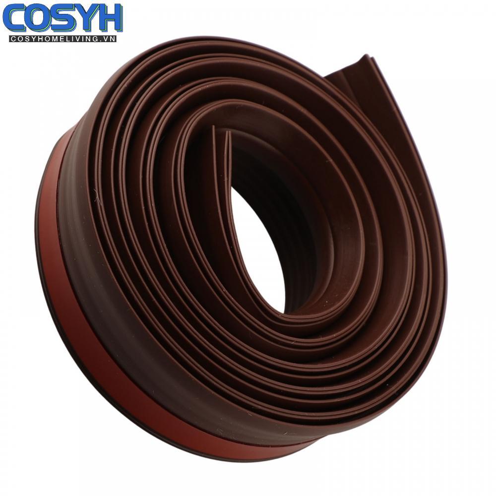 <cosyh>Draft proof and Noise reducing Door Seam Strip Made of TPE Material 100cm Length