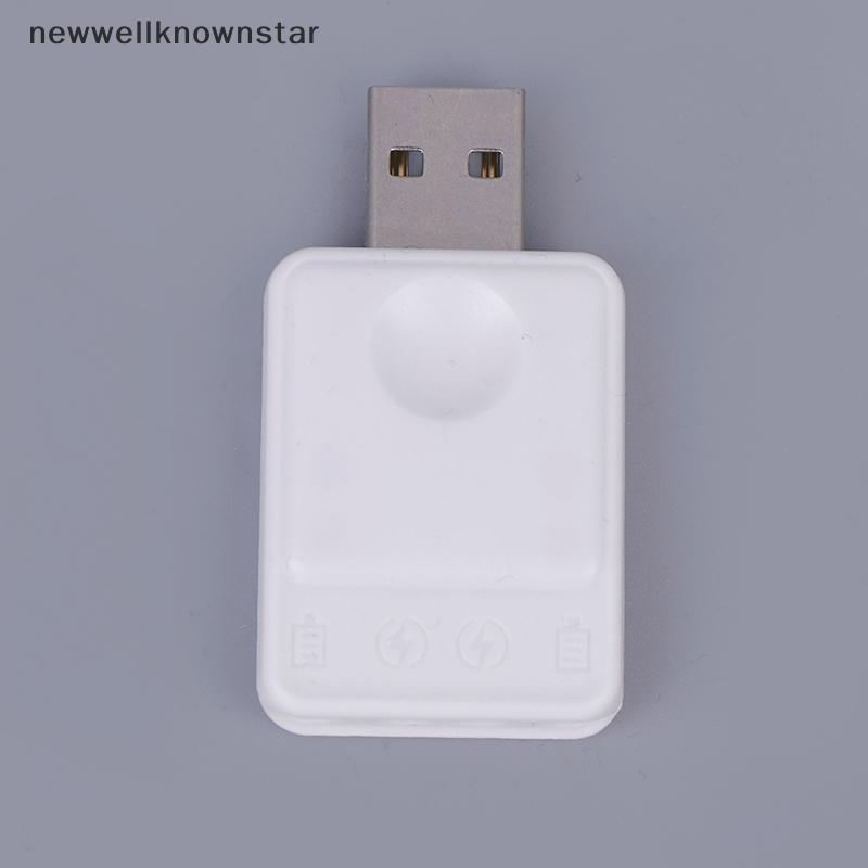 Newwellknownstar CR425 Sạc Pin Phao Câu Cá Điện Sạc CR425 Pin Sạc USB 2 Lỗ Sạc Adapter Cho Đèn LED C