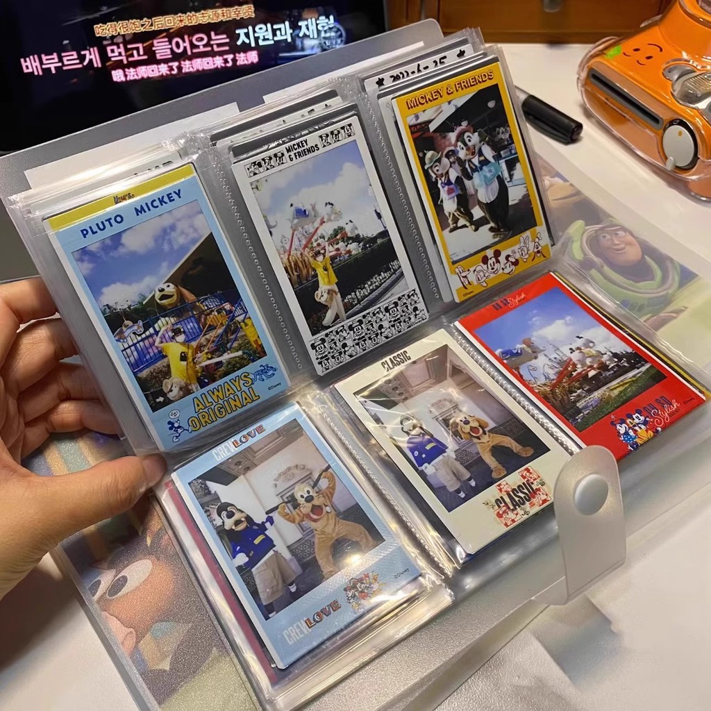 Polaroid Album Ảnh Sách Kỷ Niệm Album Polaroid Ngôi Sao Đuổi Theo Dung Tích Lớn Gia Đình Album Ảnh L