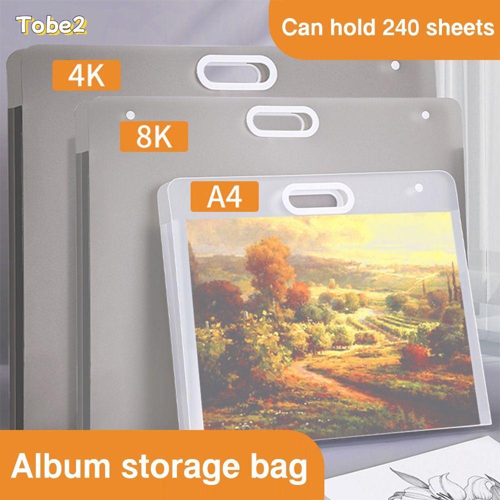 Thư mục tập tin TOBE2, Túi đựng giấy vẽ tranh A2 / A3 / A4 chống nước, Album ảnh di động 4K / 8K / 1