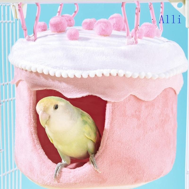 Alli Pet Bird Nest Birdcage Cake House Breeding Nest Windproof Bird Rest Võng