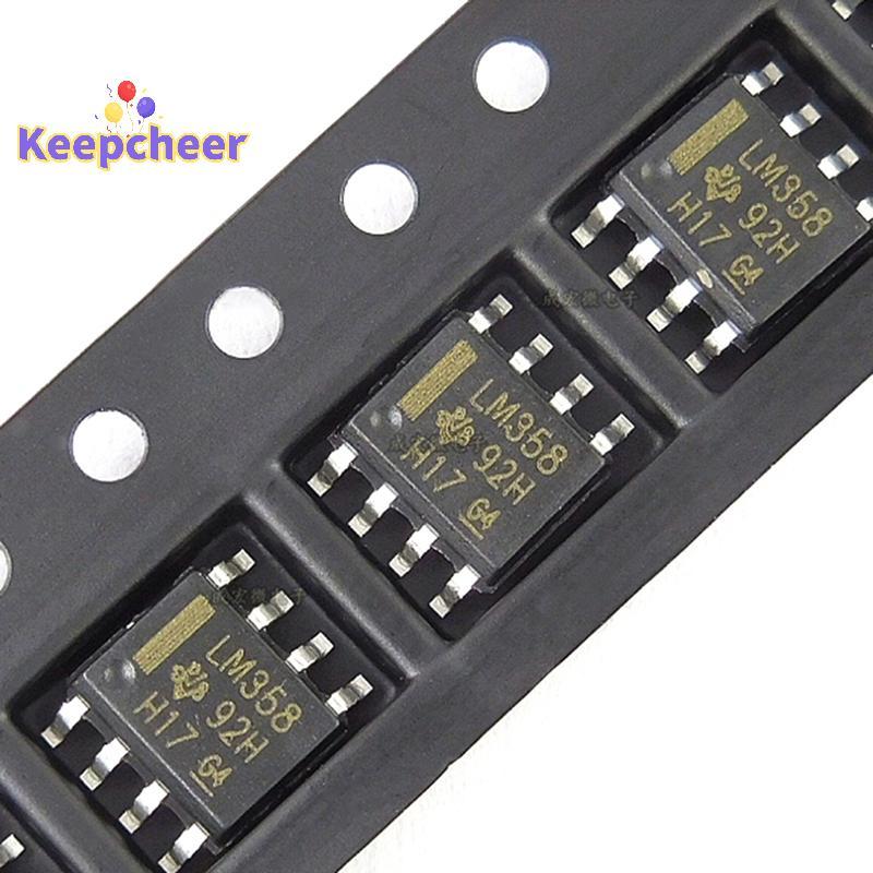 [Keepcheer] 10 Cái Bộ khuếch đại hoạt động kép lm358dr smd sop8 lm358 Mới