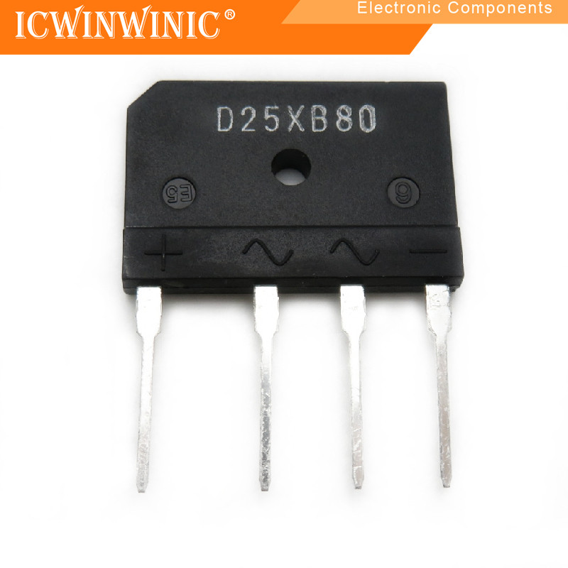 IC mạch tích hợp 5 mảnh D25XB80 25XB80 ZIP-4