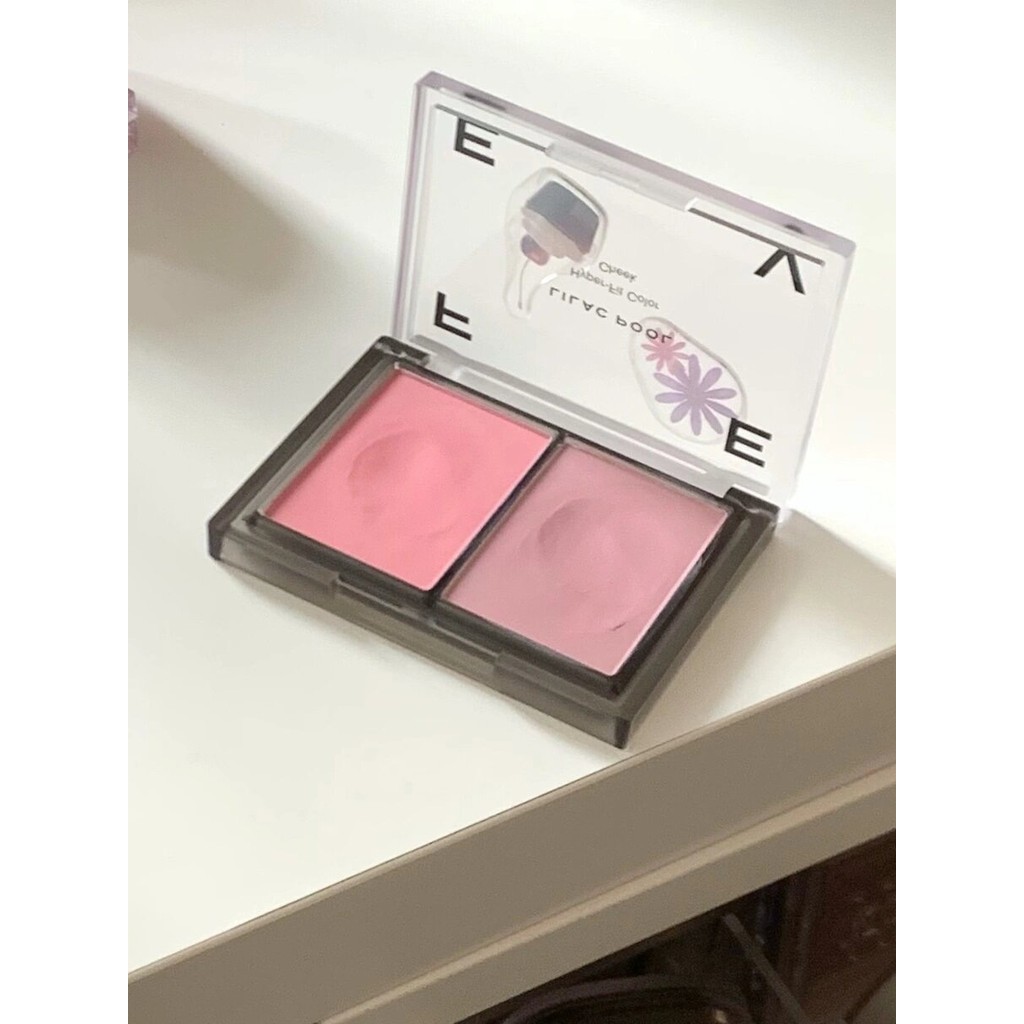 Xiao Zhan Phong cách được đề xuấtKem má hồng hai màu Niche feev Hàn Quốc 01 Bột sữa và bột dâu mở rộ