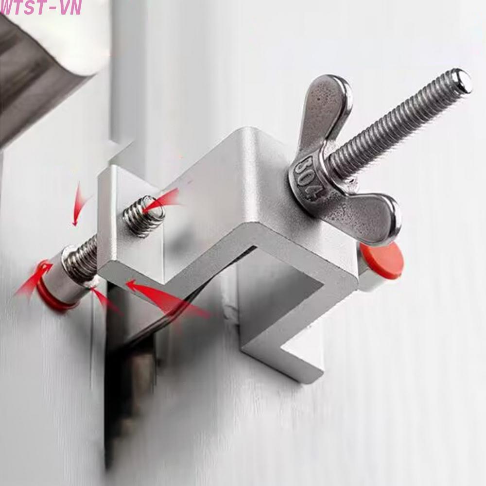 Dual Nut Adjustment 4*2*0.74 Inches Door Lock House Portable Lock Door