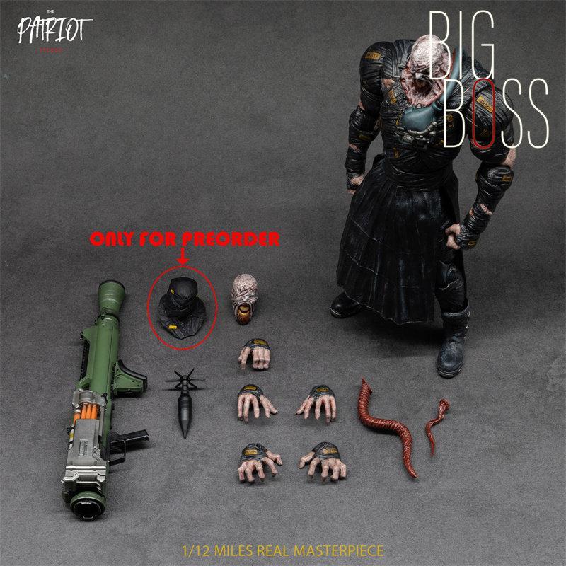 Hàng sẵn có Patriot Patriot Resident Evil BIG BOSS Tracker 1 / 12 Mô hình nhân vật hành động