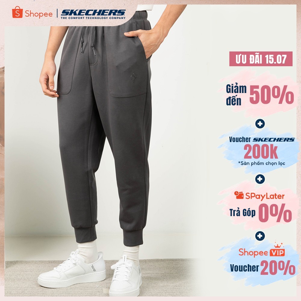 Quần Dài Thể Thao Nam Skechers Skechers Authentic - Lounge Pants - SL425M408-00CA