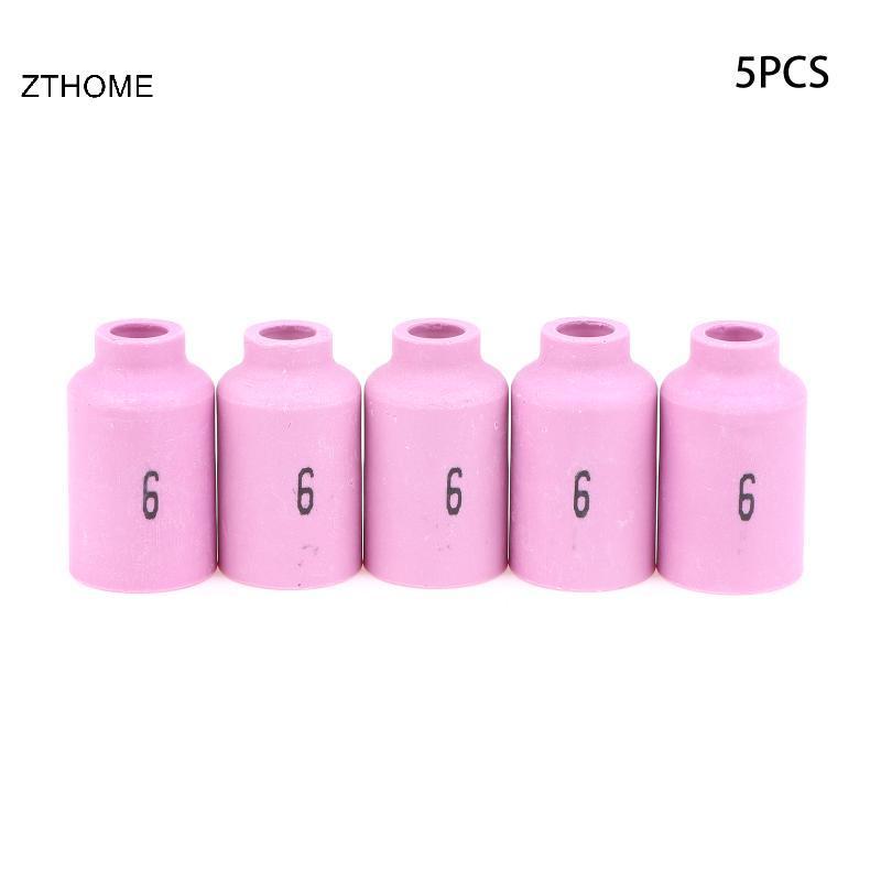 ZTHOME 42mm 54N14 54N15 54N16 54N17 54N18 Vòi phun gốm Alumina cho TIG WP17 18 26 Phụ kiện đèn pin h