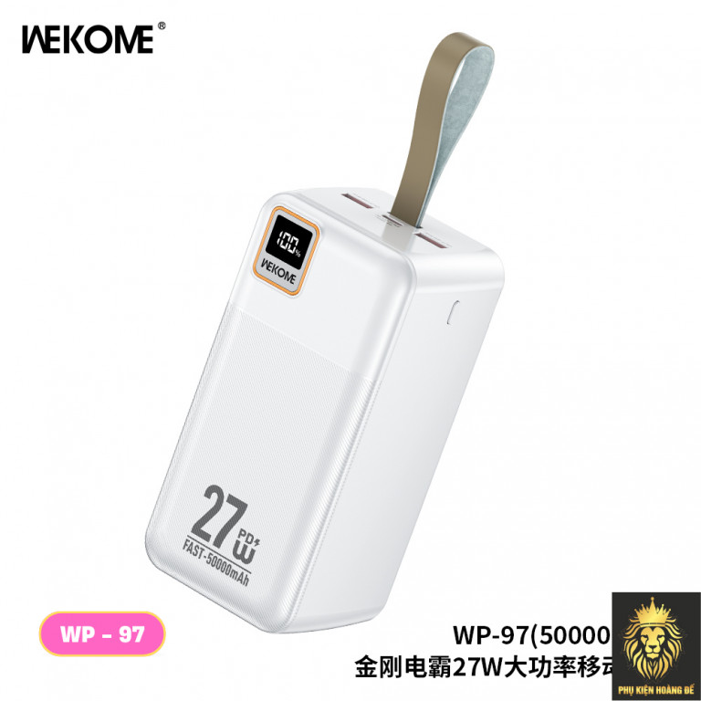 Sạc dự phòng Wekome WP-97 50000mah