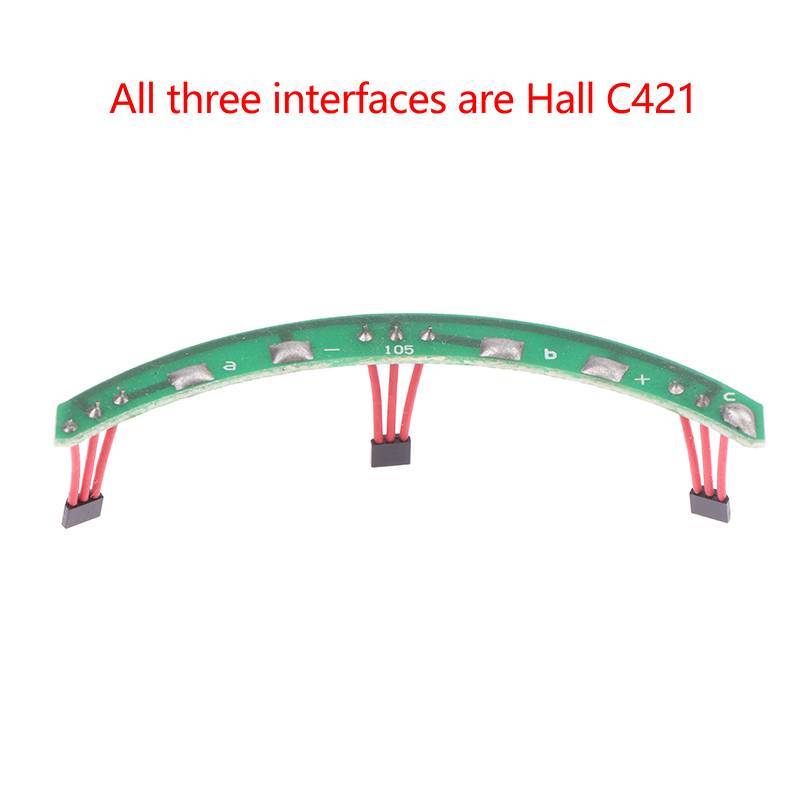 [VG] 1Pc Hall C421 Xe Điện Xe Tay Ga E-Bike Hall Cảm Biến C421 Hall PCB Board Xe Đạp Điện Cân Bằng Đ