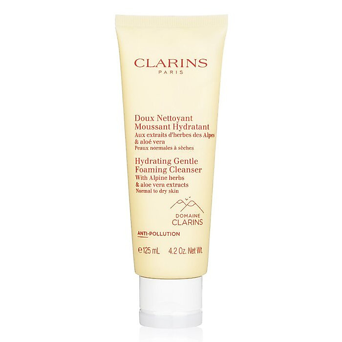 Clarins Clarins (Bài thơ quyến rũ) -High Mountain Herb & Aloe Vera Extract Dưỡng ẩm Sữa rửa mặt nhẹ 