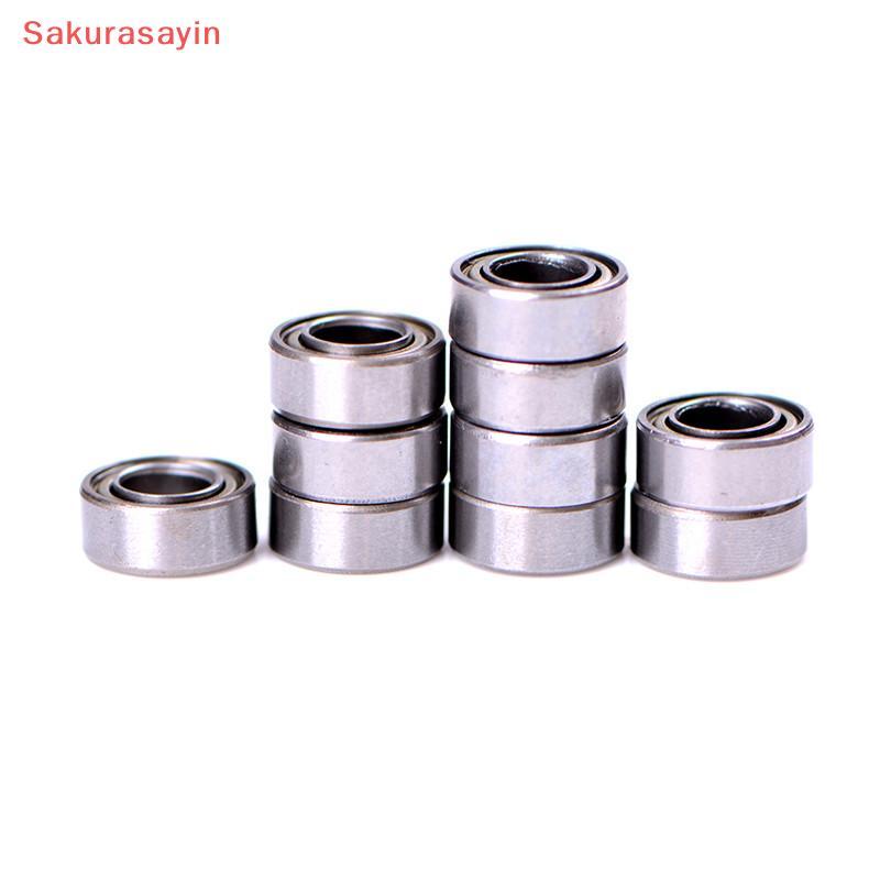 {Sakurasayin} 10 chiếc MR105ZZ L-1050 MR105 Vòng bi rãnh sâu 5x10x4 mm thu nhỏMR105ZZ Vòng bi ABEC-1