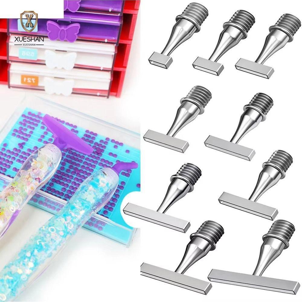 XUESHAN Diamond Painting Dot Drill Tool, Bút nghệ thuật DIY Craft Threaded Bits Phụ kiện, Phụ kiện c
