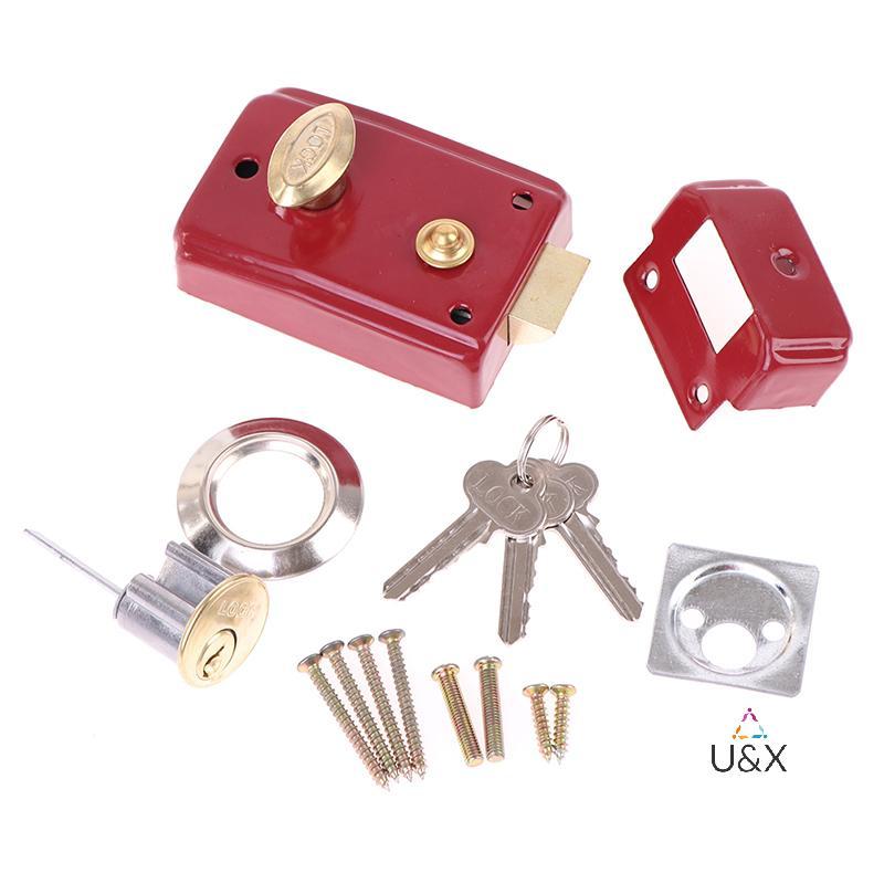 U & X Chống Trộm Nhà Mạnh Mẽ Đa Năng Hạng Nặng Cửa Lo Lo Lo Trong Nhà Mortise Lo MỚI