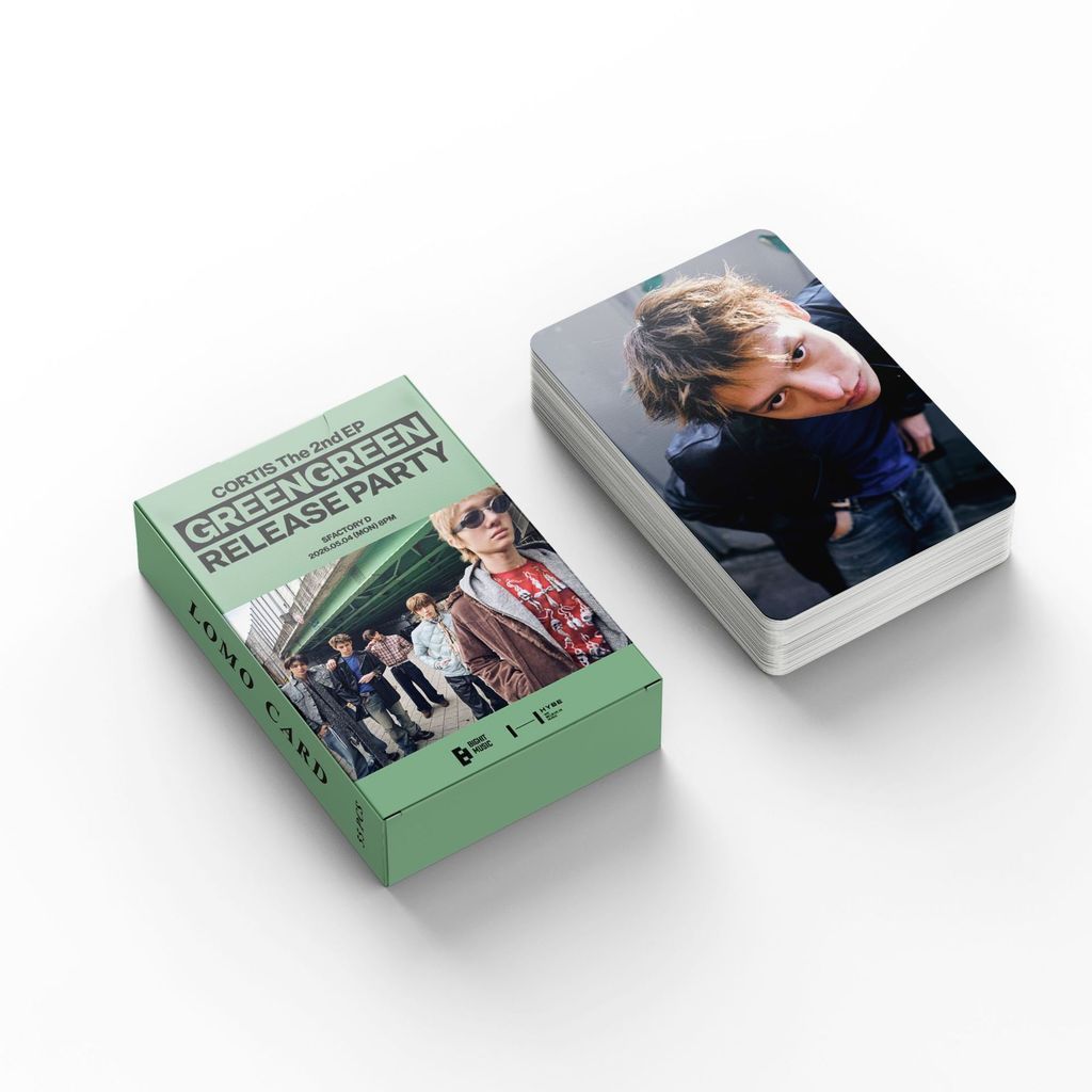 55 CORTIS Laser Photocard Album GREENGREEN Laser Photocard Photocard
