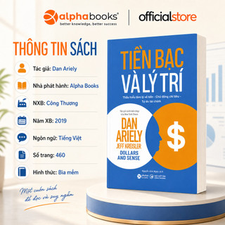 Sách - Tiền Bạc Và Lý Trí - Dan Ariely (Alpha Books)