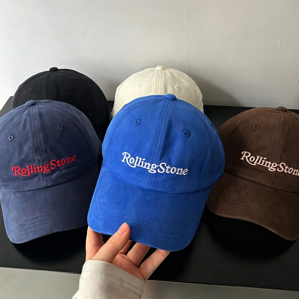 Nam Nữ Ngoài Trời Vintage Che Bóng Mũ Bóng Chày Mùa Hè Cán Thêu Cong Eaves Cap