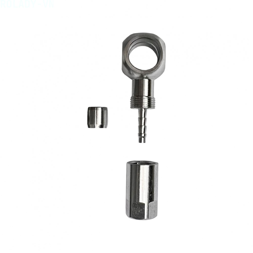#ROYALLADY#Aluminum 7075 Rotating Oil Pipe Connector for Bicycle Hydraulic Brakes Zoom 875e