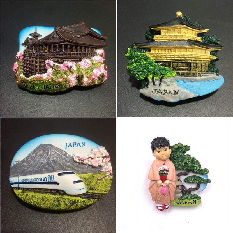 [Chuyên gia khuyên dùng] Phong cảnh Nhật Bản Fujiyama Nam châm tủ lạnh Trang trí nhà bếp Tủ lạnh Kim