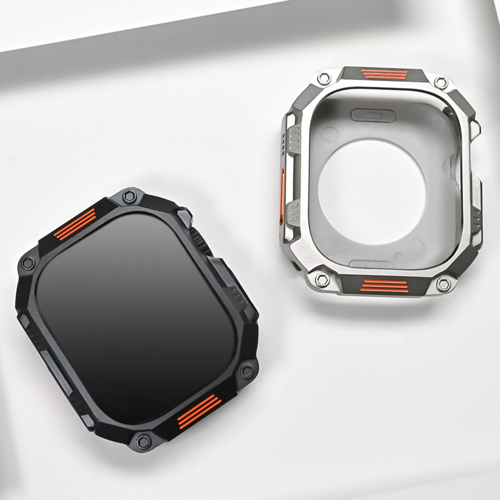 Ốp Bảo Vệ Hợp Kim Cho IWatch Ultra 3 2 49mm Khung Chống Sốc Vỏ Cho iwatch ultra 49mm Phụ Kiện Thay T