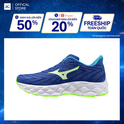 Giày Chạy Bộ Nam Mizuno Wave Sky 8 - Xanh Dương - J1GC240253