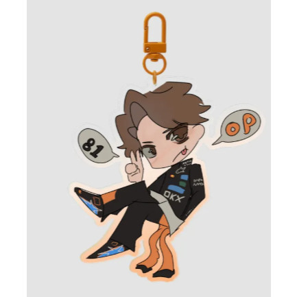 Oscar piastri driver keychain  Nang Decor Shop DECOR SHOP
