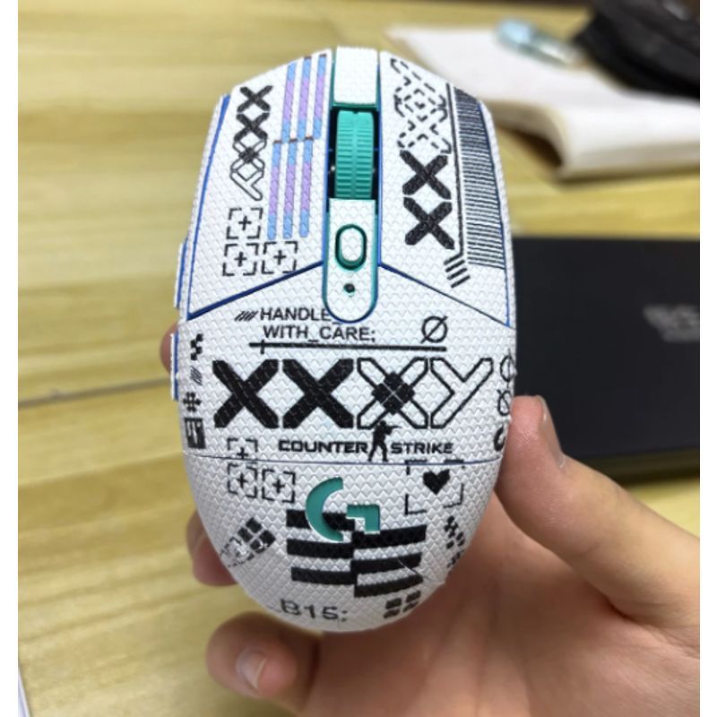 Suitable for G304 mouse rubber anti-slip stickers, G102, G304 office mouse shell sweat-proof sticker