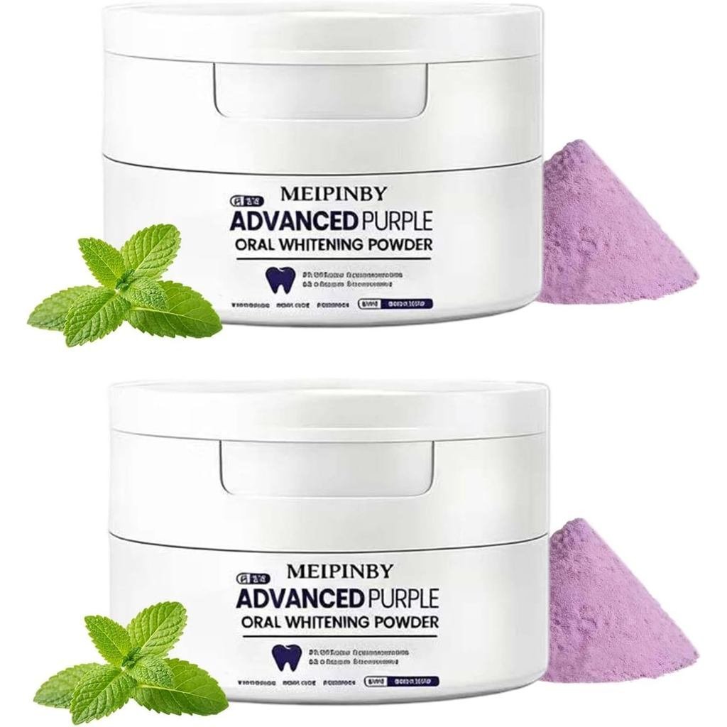 2 Bột Làm Trắng Răng, Bột Răng Nano Hydroxyapatite Remineralizing Với Niacinamide, R5X Cân Bằng Màu 
