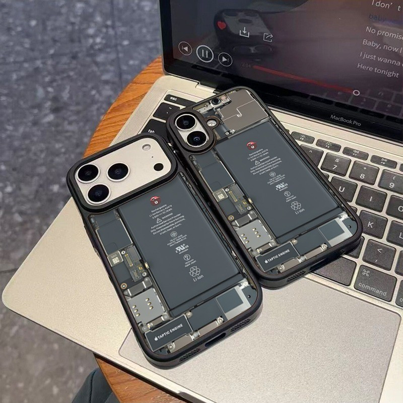 Pin giả vui nhộn Thích hợp cho iPhone 16 Pro Max 17 12 Pro 15 Pro XS Max 17 Pro 13 XR 11 Pro Max 14 