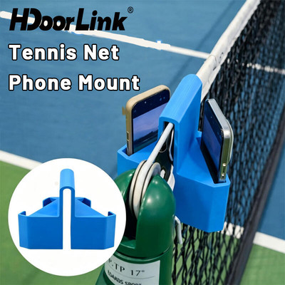 Hàng rào HdoorLink Giá đỡ điện thoại Giá đỡ máy ảnh Tennis Thể thao ngoài trời Ghi Video để phân tích trận đấu Thực hành Tòa án Phát trực tiếp Thể thao