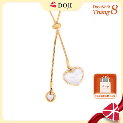 Dây chuyền mặt nữ Heart String cao cấp, đi làm đi tiệc đi chơi - DOJI