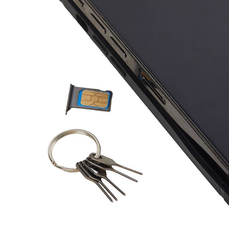 (MỚI) 5 Cái / bộ Thẻ SIM Eject Pin Dụng Cụ Chìa Khóa Kim SIM Khay Đựng Thẻ Eject Pin Cho Điện Thoại 