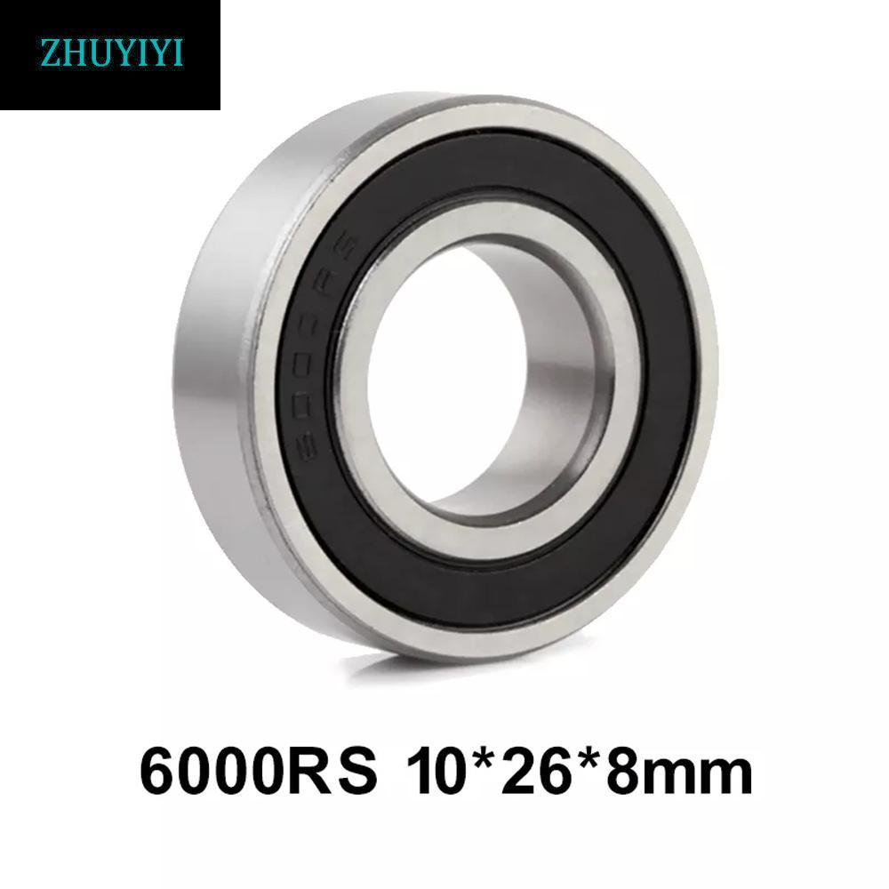 ZHUYIYI Vòng bi xe đạp Rãnh sâu Cao su đôi 6000RS Vòng bi thu nhỏ Phụ kiện xe đạp chất lượng cao 600