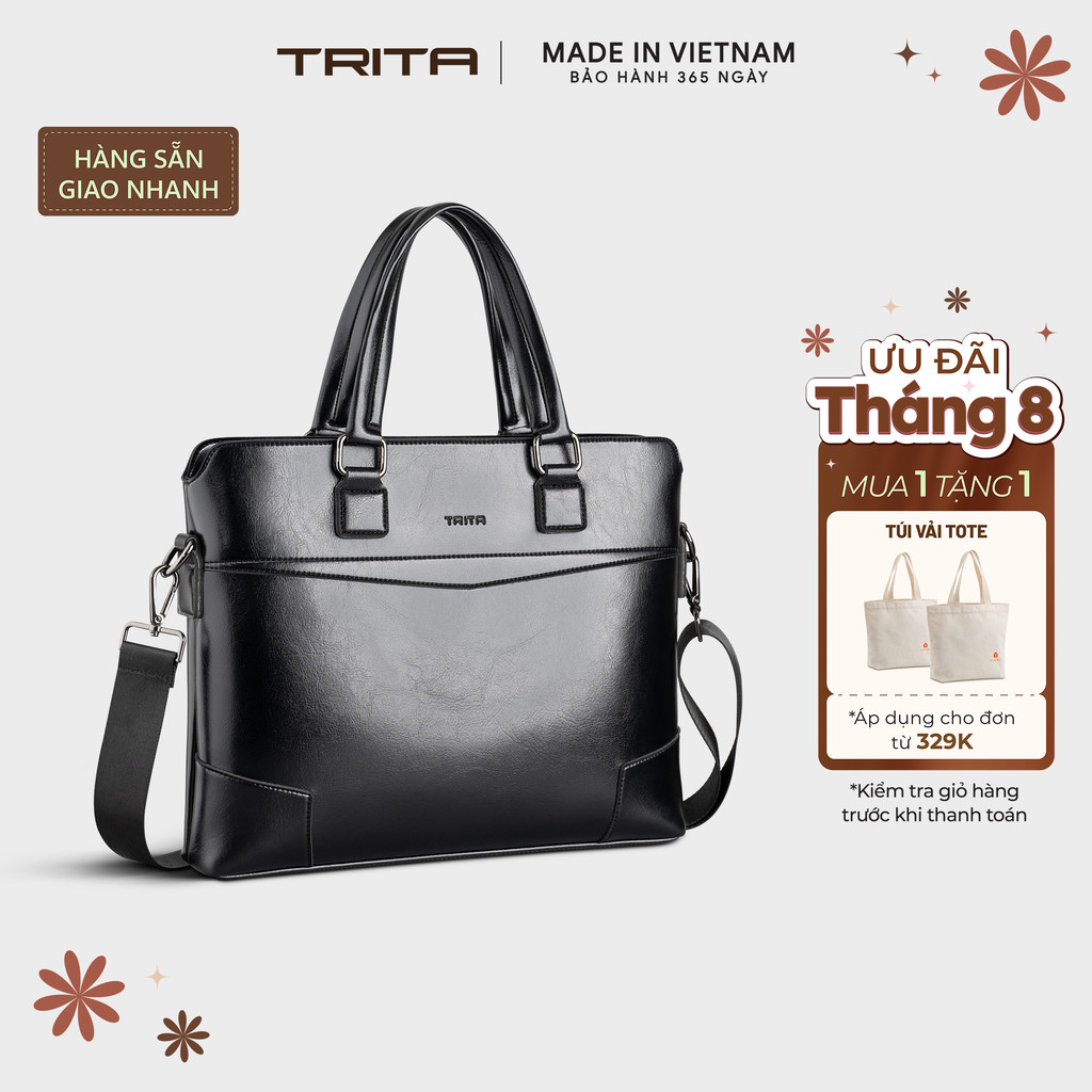 Cặp công sở Trita (Thời trang nam cao cấp - Cặp da TCA24) Bagsmart
