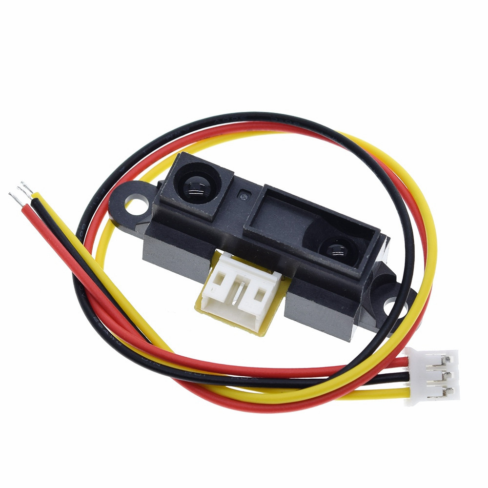 GP2Y0A21YK0F MỚI 2Y0A21 10-80cm Cảm biến khoảng cách hồng ngoại BAO GỒM DÂY