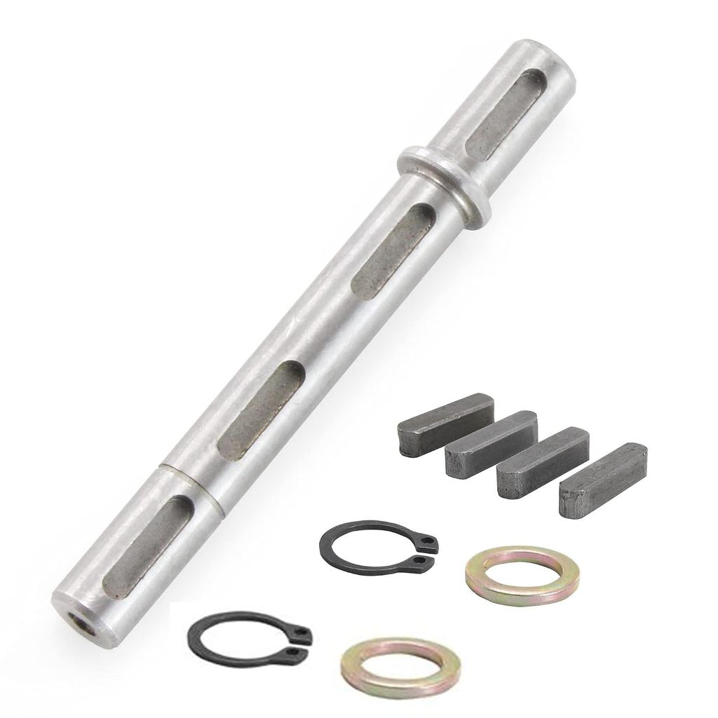 Đầu ra CNCTOPBAOS Đường kính trục đôi 14mm 0,55 "Chiều dài trục đầu ra kép 130mm Phù hợp cho hộp số 