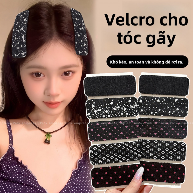 10 Miếng Dán Tóc Trước Phong Cách Hàn Quốc Nổ Tóc Gãy-up Dán Tóc Nữ