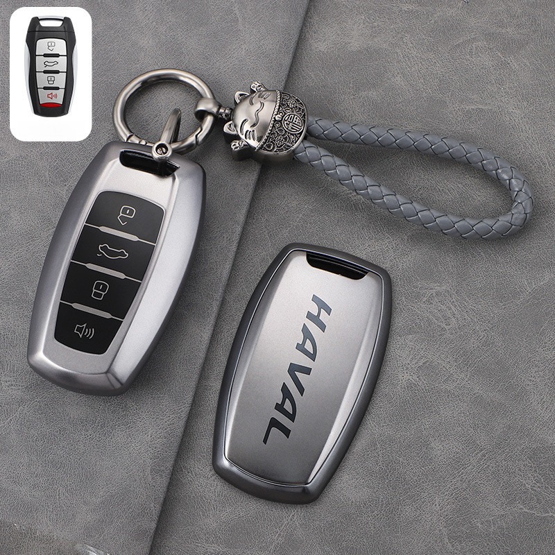 Phù Hợp Cho HAVAL JOLION H6 GWM Chìa Khóa HAVAL H6, Chìa Khóa Từ Xa HAVAL Jolion Fob Vỏ Móc Khóa