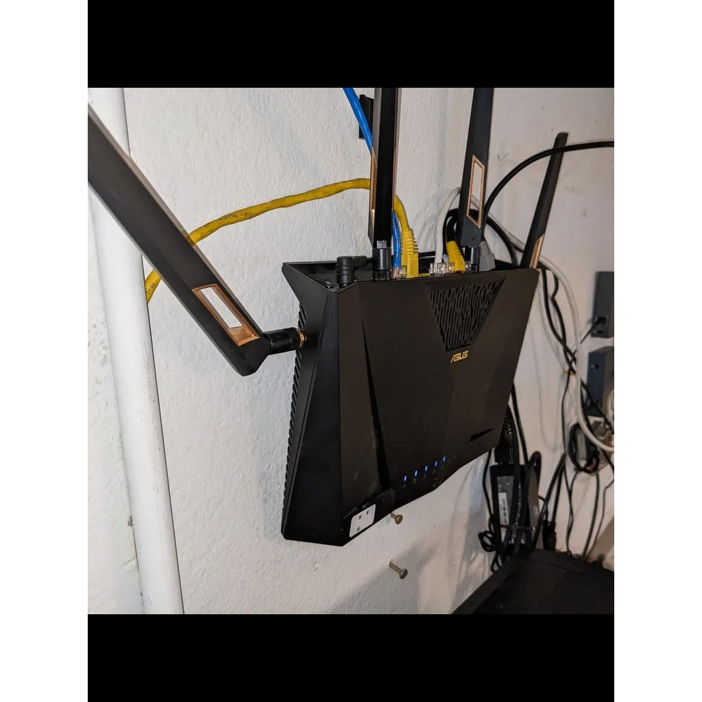 Thích hợp cho Asus AX88U Router Giá Treo Tường Giá Để Đồ Đế Treo Tường Giá Treo Tường