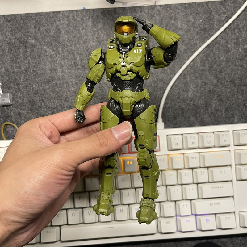 Mô HìNh Master Chief Có KhớP NốI CủA Halo, HàNg HóA Game HALO, Mô HìNh HàNh độNg Master Chief Infini