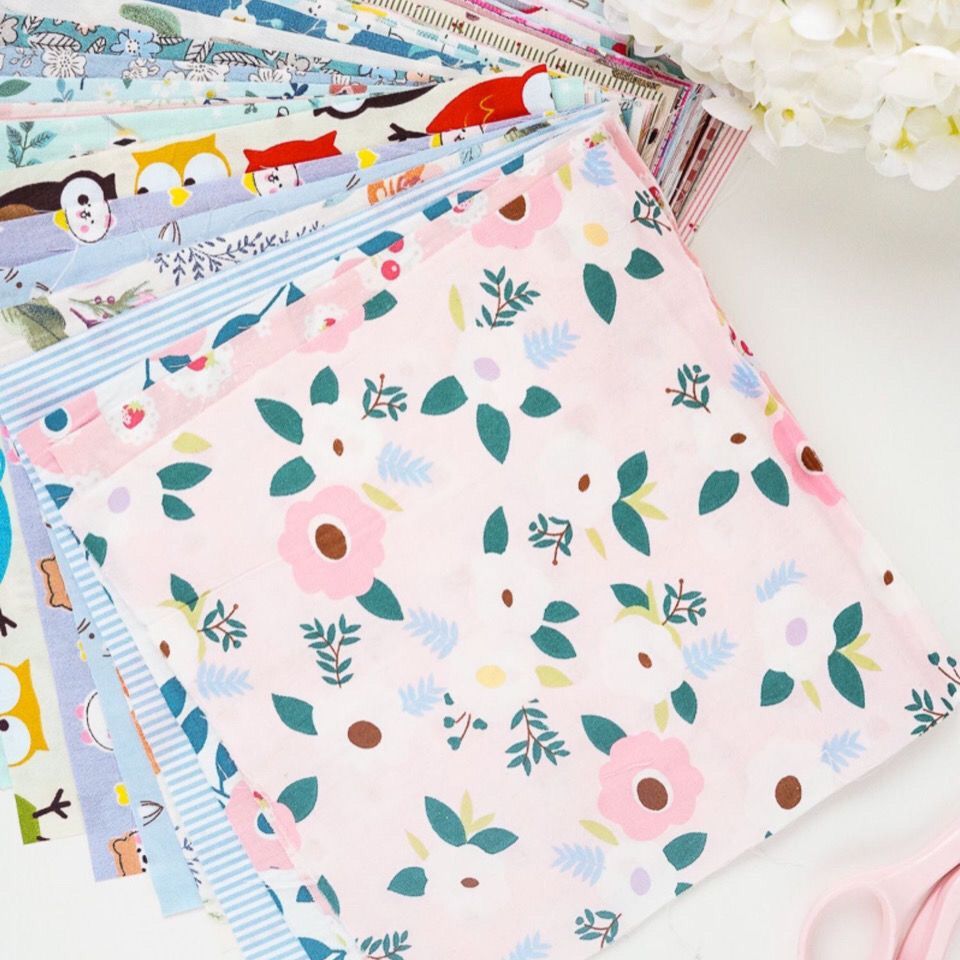 / Baby Baijia Quilt Vải Khối Cotton Nguyên Chất 10 Bởi 10cm Baixi Quilt Vải Chắp Vá Handmade 100 10 
