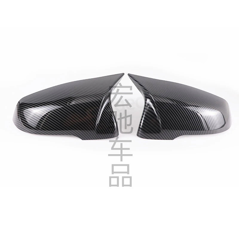 Cao Cấp-Glossy Sợi Carbon Cowl Gương Dành Cho Xe BMW 2 Series F44 2020-2023 Thay Thế Nắp Gương