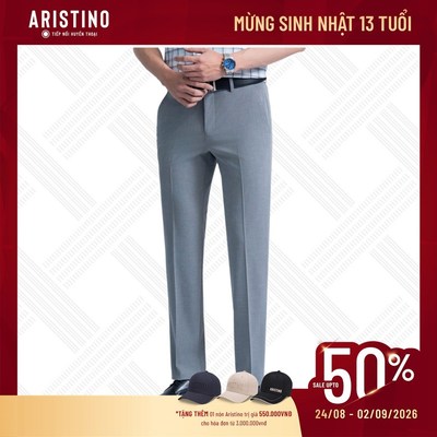 Quần âu nam ARISTINO regular fit suông nhẹ, lịch sự ATR0120Z