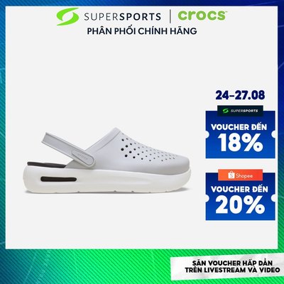 Giày Clog Unisex Crocs Inmotion - Xám - 209964-1FT ADS01