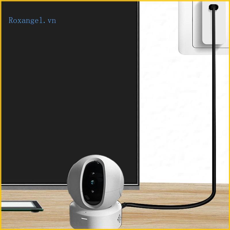 Dây chuyển đổi cáp nguồn ROX 98cm USB C Type-C PD sang 12V 5 5x2 1mm cho đèn LED Laptop Type-C PD Tr