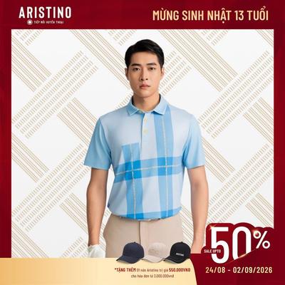 Áo Polo Nam Anti UV Aristino Golf APSG05AZ